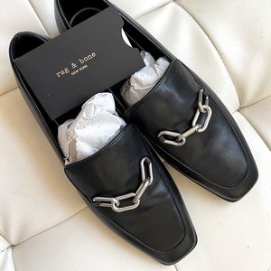 Rag&bone black loafers